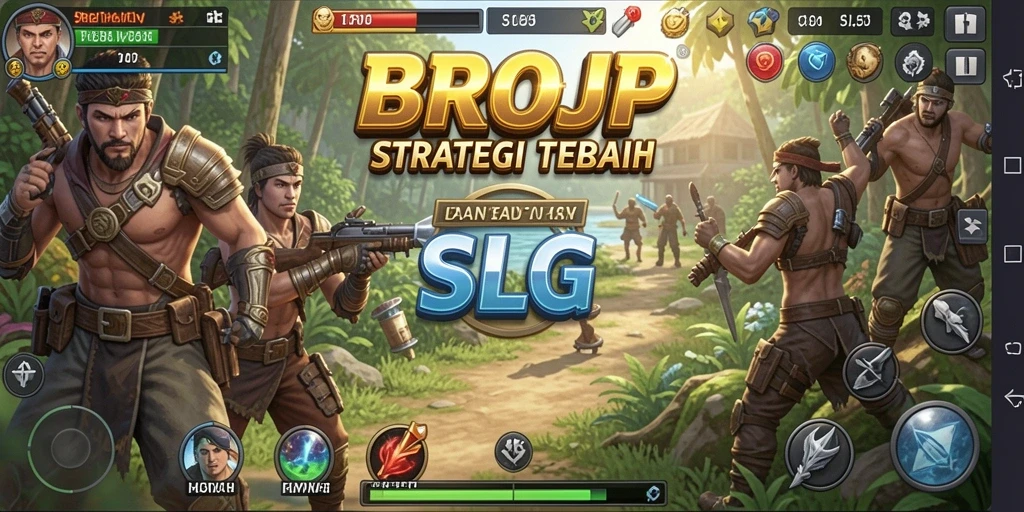 Tampilan gameplay BROJP yang menarik dan mendebarkan.