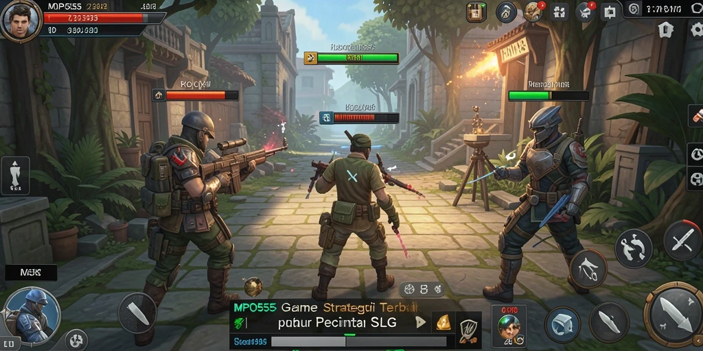 Screenshot gameplay MPO555 menunjukkan strategi yang mendalam dan aksi yang seru.